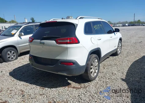 2016 Jeep Cherokee Limited from USA, damaged, VIN 1C4PJLDB8GW127157